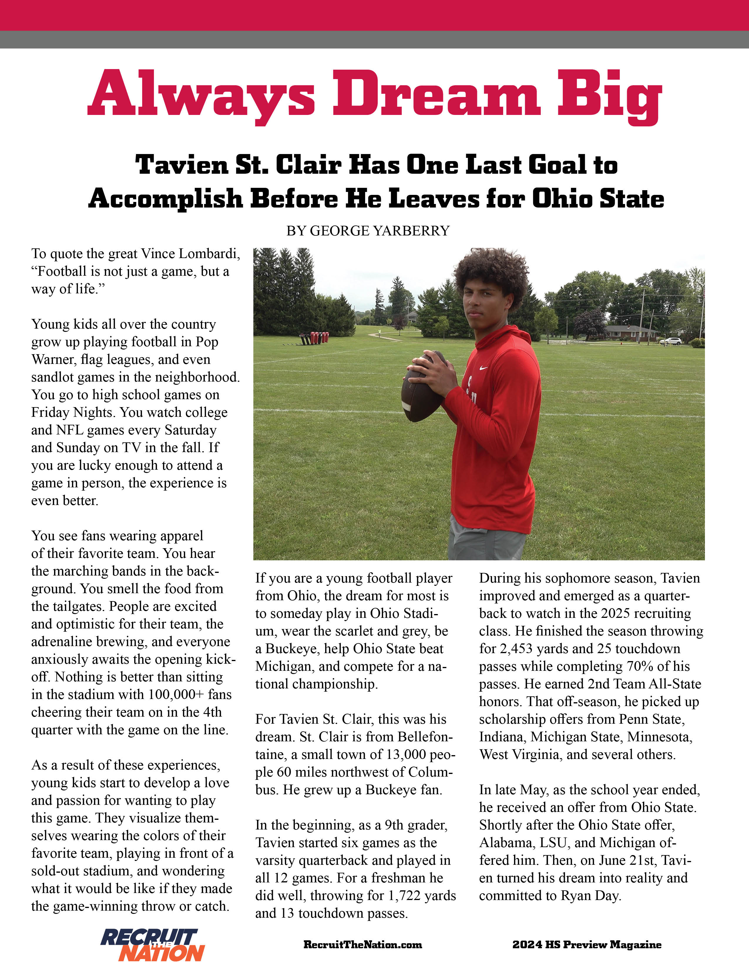 RTN digital magazine layout sample 3
