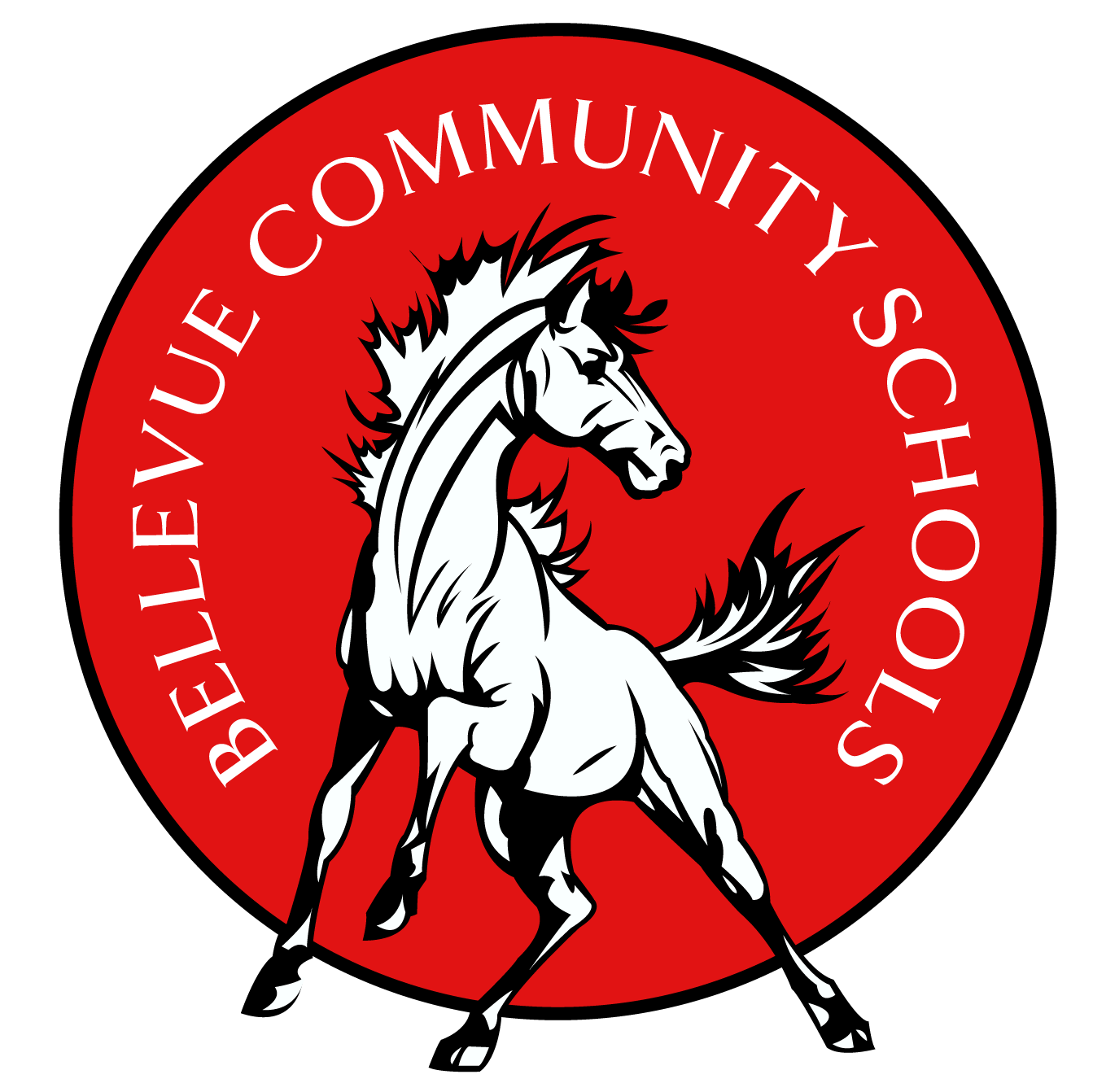 Bellevue High School logo