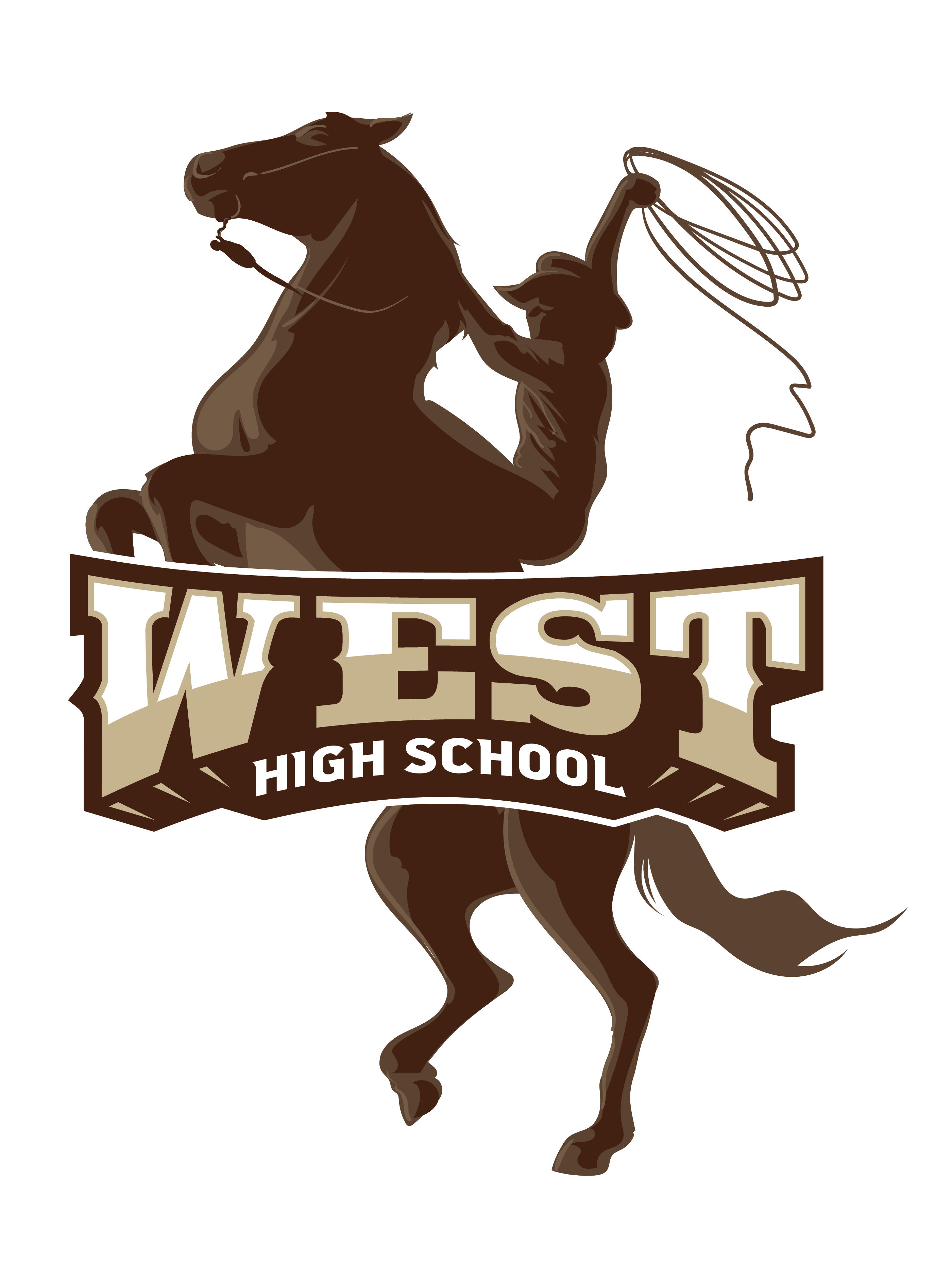 West High School logo